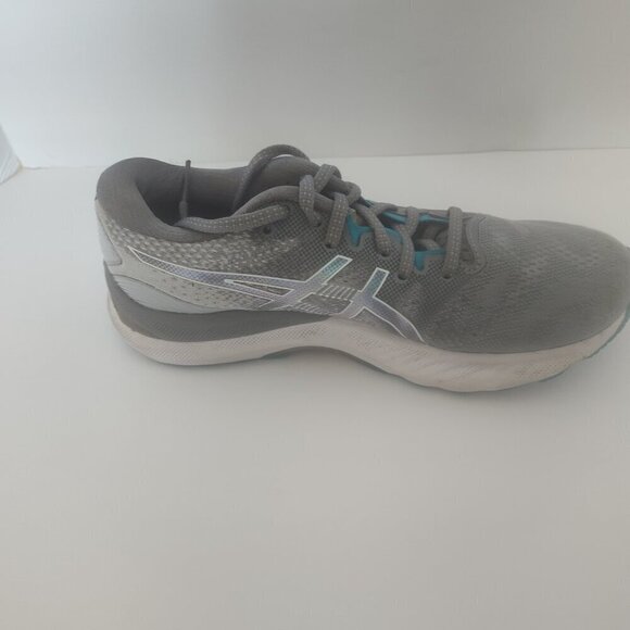 Ladies SZ 7 Asics Gel-Nimbus 23 Grey Running Sneaker - Picture 5 of 7